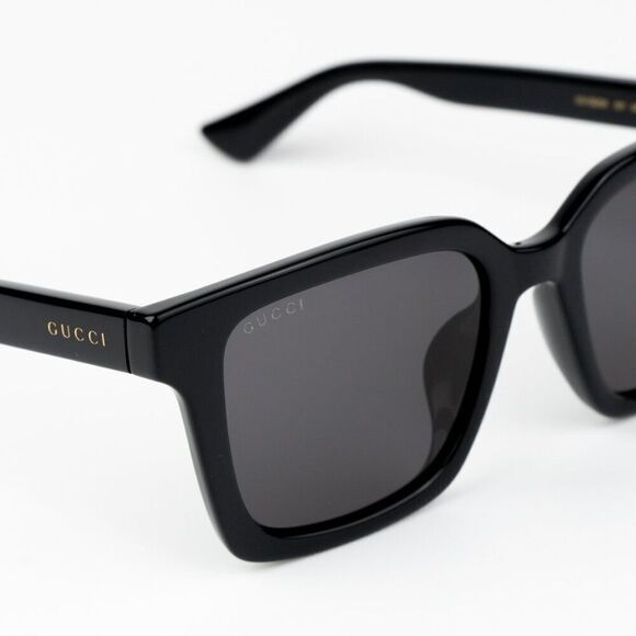 NEW Gucci GG1582SK 001 Black Grey Women Square Sunglasses GG 1582SK main image 8